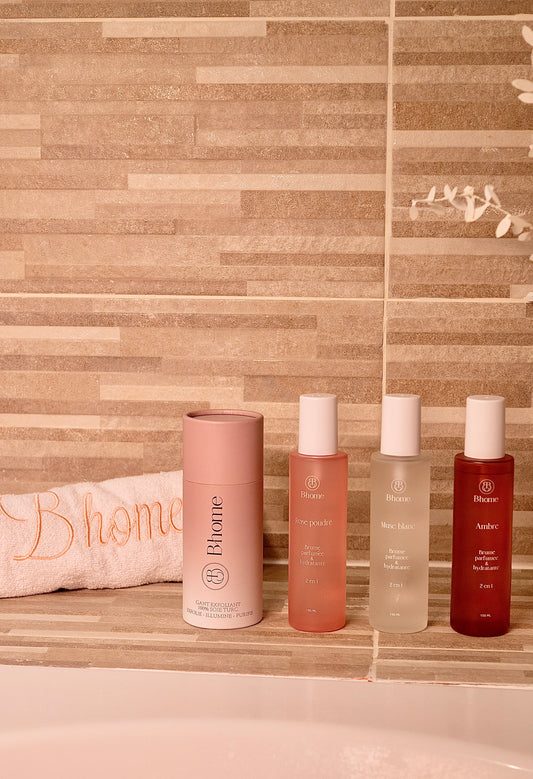 Coffret 3 BRUMES & GANT EXFOLIANT